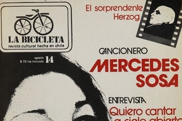  Revista La Bicicleta nº 14, ago. 1981, Santiago.