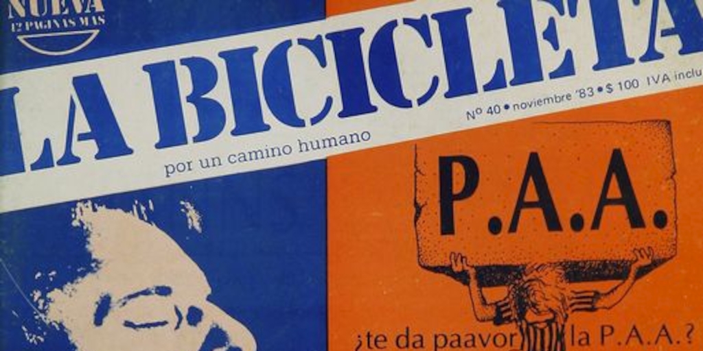 La Bicicleta: número 40, noviembre de 1983