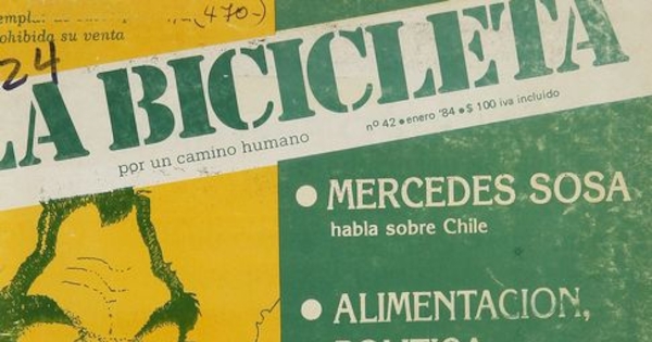La Bicicleta: número 42, enero de 1984