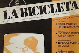 La Bicicleta: número 45, abril de 1984