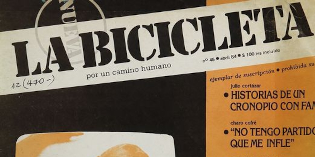 La Bicicleta: número 45, abril de 1984