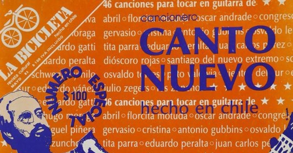 Revista La Bicicleta: Especial Canto Nuevo en Chile, mayo 1983