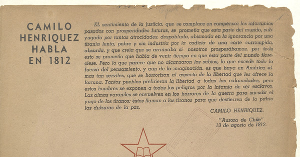 Aurora de Chile. Tomo 3, número 1, 1 de agosto de 1938