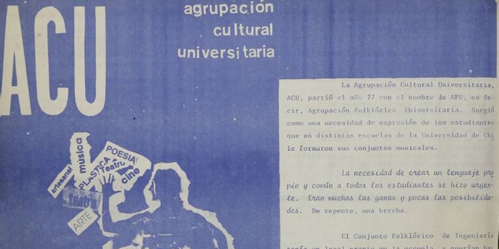 ACU: Agrupación Cultural Universitaria