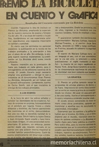 Premio La Bicicleta en cuento y gráfica, 1981