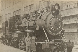 Locomotora “Presidente Ríos”, construida íntegramente en la Maestranza San Bernardo