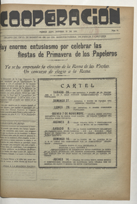 Cooperación, N° 31, 25 de octubre de 1935