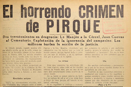 Voz del Pueblo, n° 15, 27 de enero de 1940