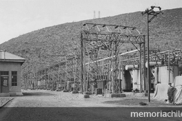 Pie de foto: Subestación Las Vegas. 17 de Abril 1925. Archivo Fotográfico de CHILECTRA