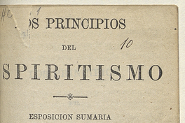 Los principios del espiritismo