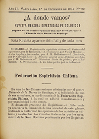 Federación espiritista chilena