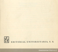 Logo de Editorial Universitaria, 1968