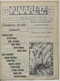 Minarete. Año 1, número 2, mayo de 1930