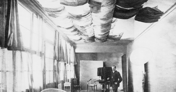 Autorretrato en el estudio, probable Concepción, 1910