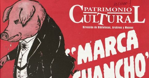 Patrimonio  Cultural. Santiago: DIBAM, 1995 - 2009, (28), trimestral, invierno 2003