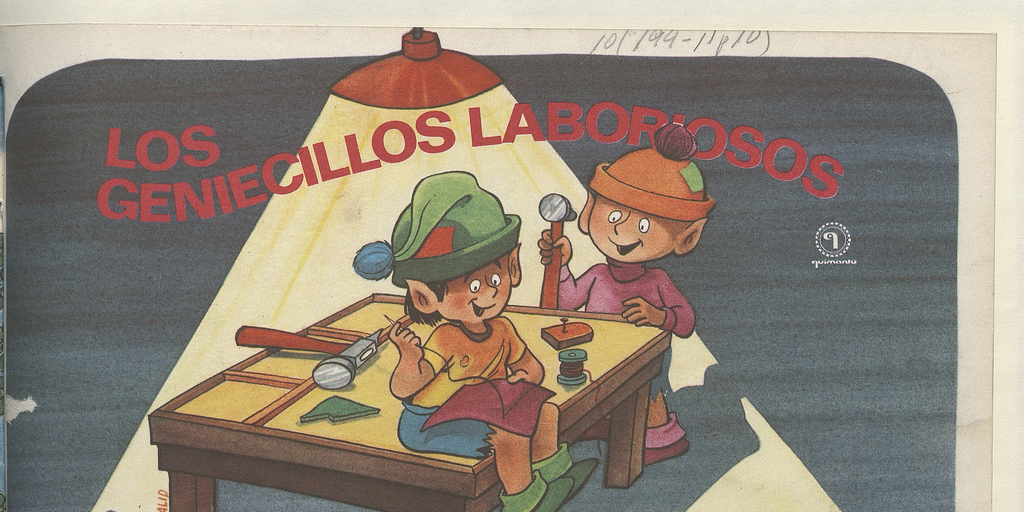 Portada de Los geniecillos laboriosos, 1972