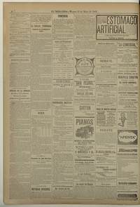 Artículos sobre la huelga de Valparaíso en El Mercurio de Valparaíso, 15 de mayo de 1903