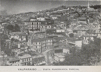 Vista de los cerros de Valparaíso