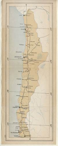 Mapa del norte de Chile