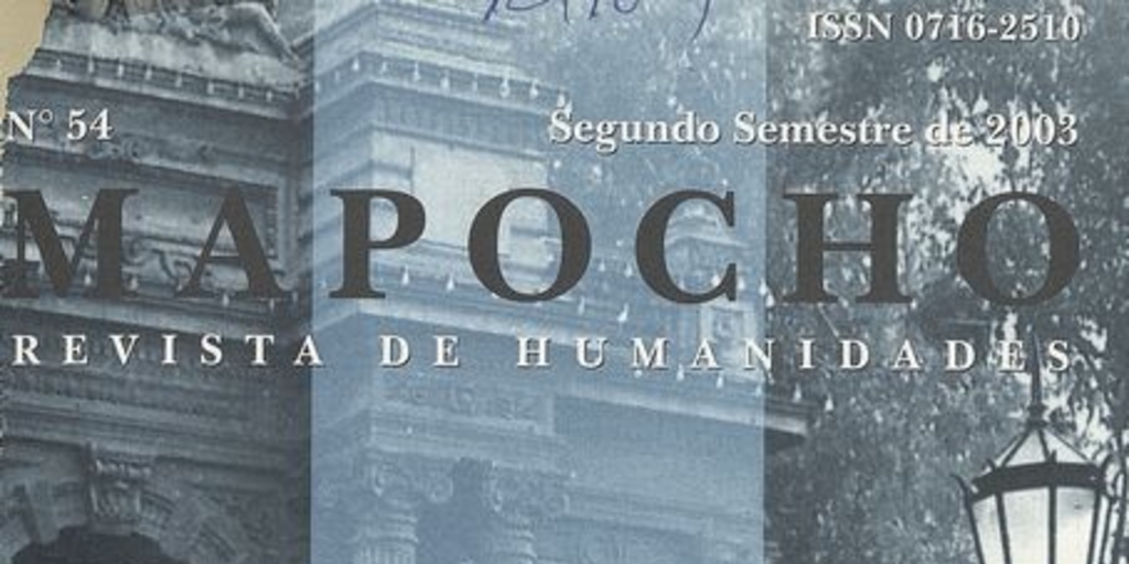 "El Diario Ilustrado: modernidad y ensoñación identitaria". Mapocho N° 54. Universitaria.