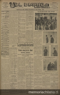 El Diario Ilustrado. Santiago. S/N. (26 de junio de 1906).