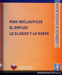 Ficha Digitalización - MC0056080 - Para reclasificar el empleo: lo clásico y lo nuevo.