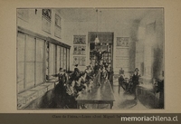 Pie de Foto: Clase de Física del Liceo de Señoritas "José Miguel Infante", 1926.