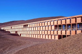 Hotel ESO, observatorio ALMA, Auer + Weber, 2002, San Pedro de Atacama
