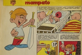 Primera historieta de Mampato, 1968.Mampato (1): 9-12, 30 de octubre, 1968.