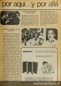 "Por aquí y por allá", Mampato, (53): 49, 4 de noviembre, 1970.
