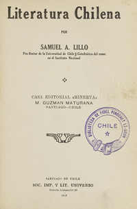 Literatura chilena