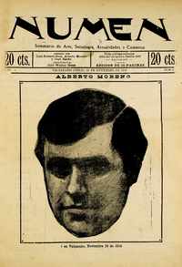 Numen. Año 1, número 3, 29 de noviembre de 1918