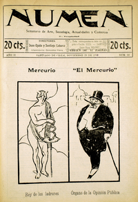 Numen. Año 2, número 33, 29 de noviembre de 1919