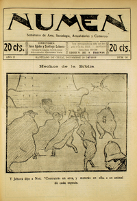 Numen. Año 2, número 36, 20 de diciembre de 1919