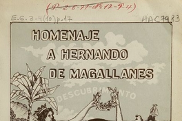Magallanes: descubrimiento del Estrecho personalidades: personalidades, riquezas y datos generales sobre este Territorio. Valparaíso: Impr. de la Armada, 1920.