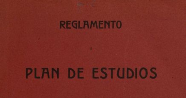 Reglamento i plan de estudios para el Instituto de Educación Física. Santiago de Chile: Impr. Universitaria, 1912.