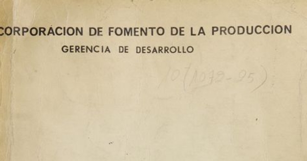 Pre-diagnóstico de la industria textil chilena, [Santiago] La Corporación, 1974