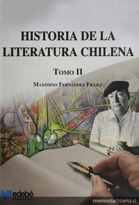 Portada de Historia de la literatura chilena, de Maximino Fernández Fraile