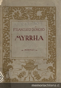  Portada de Myrrha: poemas