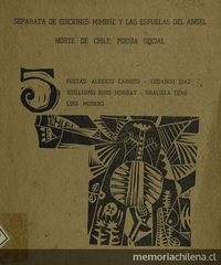 Portada de Norte de Chile: poesía social, 1968