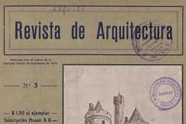 Revista de Arquitectura. Número 3, 1922