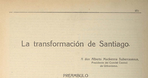 La transformación de Santiago