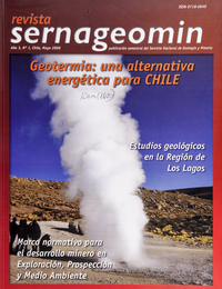 Revista SERNAGEOMIN.