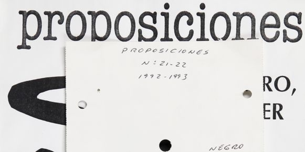 "Si la mujer no está, la democracia no va", Proposiciones, (21): 108-116, 1991. Número temático: Género, Mujer y Sociedad. Santiago: Ediciones SUR.
