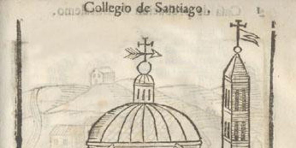 Collegio de Santiago hacia 1646