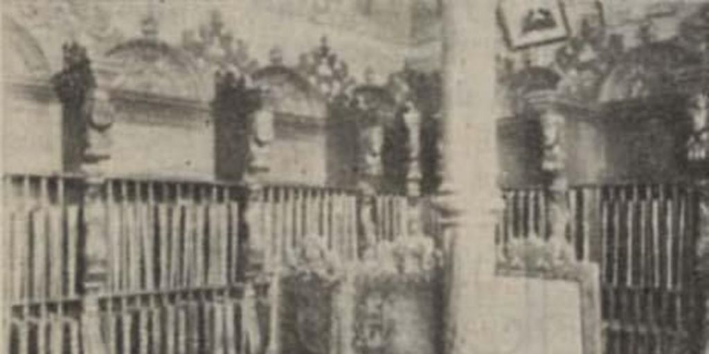 Estanterías de El Mercurio de Valparaíso, ca. 1918