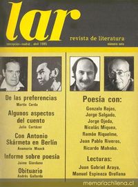 Lar: Revista de literatura