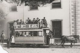 Ferrocarril urbano de Playa Ancha, ca. 1900