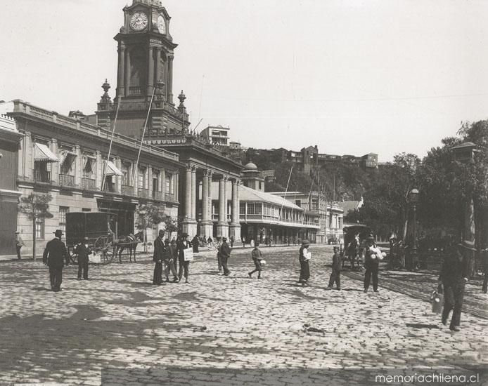 Plaza de la Victoria, hacia 1900
