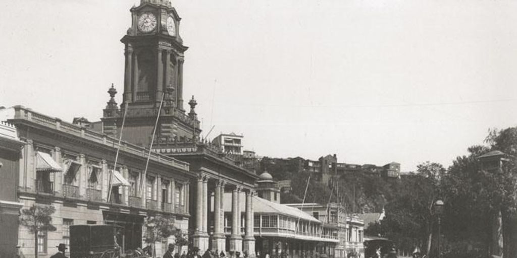 Plaza de la Victoria, hacia 1900